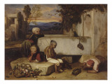 Buy Turkish Children Playing with a Turtle (Asian Turkey) at AllPosters.com