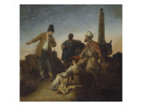 Buy The Peasant Gibeah Offering Hospitality to the Levite at AllPosters.com