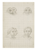 Buy Three Heads of Owl and Three Heads of Men in Relation at AllPosters.com