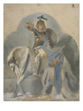 Buy Women Dressed in the Ancient Ruins of Dancing Before at AllPosters.com