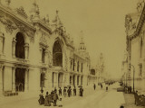 Paris, 1900 World Exhibition, View of the Esplanade Des Invalides