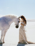 Young Woman with Horse