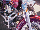 Purple Harley