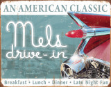 Mels Diner Classic Tin Sign