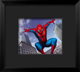Spider-Man Jumping In the City