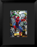 Spider-Man, Doctor Octopus, Green Goblin, Vulture, Black Cat, Electro, Lizard, Rhino and Sandman