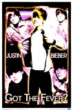 Justin Bieber - Black Light Poster
