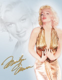 Monroe - Gold Dress
