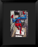 Spider-Man Above the City, Crawling on Web