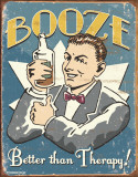 Schonberg - Booze Therapy Tin Sign