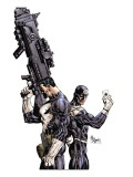 Punisher Vs. Bullseye #1 Cover: Punisher and Bullseye