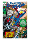 Amazing Spider-Man #88 Cover: Spider-Man and Doctor Octopus
