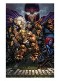 Ultimatum #3 Cover: Magneto, Sabretooth, Madrox, Mystique, Blob, Quicksilver and Lorelei