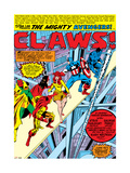 Avengers #144 Group: Captain America, Iron Man, Vision, Beast and Avengers Flying