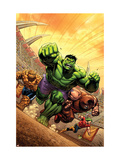 Buy Marvel Adventures Hulk #12 Cover: Hulk, Thing and Juggernaut at AllPosters.com