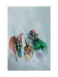 Secret War V1 #1 Group: Wolverine, Thor, Hulk and Spider-man Premium Poster