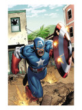 Marvel Adventures Super Heroes #8 Cover: Captain America