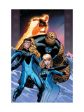 Ultimate Fantastic Four #60 Cover: Invisible Woman, Mr. Fantastic, Thing and Human Torch