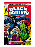 Buy Black Panther #4 Cover: Black Panther, Princess Zanda, Little and Abner Fighting at AllPosters.com