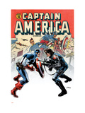 Captain America #14 Cover: Captain America and Bucky