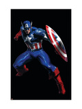 Secret War #3 Cover: Captain America