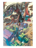 Mega Morphs #2 Cover: Spider-Man and Hulk