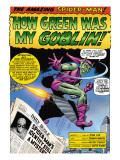 Dark Reign: The Goblin Legacy One-Shot Cover: Green Goblin and Spider-Man