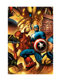 Buy New Avengers #6 Cover: Iron Man and Captain America at AllPosters.com