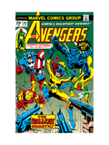 Buy Avengers #144 Cover: Hellcat, Captain America, Iron Man, Beast, Vision and Avengers Charging at AllPosters.com