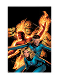 Marvel Knights 4 #14 Cover: Mr. Fantastic, Invisible Woman, Human Torch, Thing and Fantastic Four