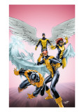 Buy X-Men: First Class #11 Cover: Cyclops, Beast, Angel, Iceman and Marvel Girl at AllPosters.com