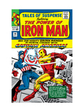 Tales Of Suspense #58 Cover: Iron Man and Captain America Fighting