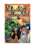 Marvel Adventures The Avengers #14 Group: Captain America
