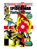 Buy Marvel Team-Up #100 Cover: Spider-Man, Mr. Fantastic, Invisible Woman, Human Torch and Thing at AllPosters.com