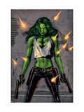 She-Hulk #26 Cover: She-Hulk Fighting