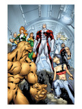 Alpha Flight #6 Cover: Sasquatch, Major Mapleleaf and Alpha Flight