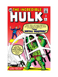 The Incredible Hulk #6 Cover: Hulk and Metal Master Fighting