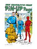 Buy The Fantastic Four #15: Mr. Fantastic, Invisible Woman, Human Torch, Thing and Fantastic Four at AllPosters.com
