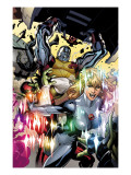 Secret Invasion: X-Men #3 Cover: Colossus and Dazzler