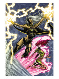 Uncanny X-Men: First Class #6 Cover: Storm and Phoenix