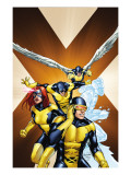 Buy X-Men: First Class #15 Cover: Cyclops, Marvel Girl, Beast, Iceman and Angel at AllPosters.com