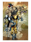 X-Men #163 Group: Wolverine, Havok, Juggernaut and X-Men