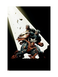 The New Avengers #2 Cover: Spider-Man, Captain America, Luke Cage