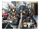X-Men #157 Group: Cyclops, Beast, Wolverine, Nightcrawler, Angel, Lockheed and X-Men