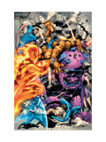 Fantastic Four #570 Group: Human Torch, Invisible Woman, Thing and Mr. Fantastic