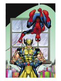 Marvel Holiday Special 2007 #1 Cover: Spider-Man and Wolverine