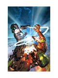 Iron Man vs. Whiplash #3 Cover: Iron Man and Whiplash
