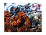 Fantastic Four #553 Group: Thing, Invisible Woman and Mr. Fantastic