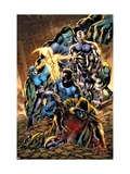 Fantastic Four #559 Cover: Mr. Fantastic, Lightwave and Natalie X