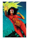 Spider-Woman #6 Cover: Spider Woman Premium Poster